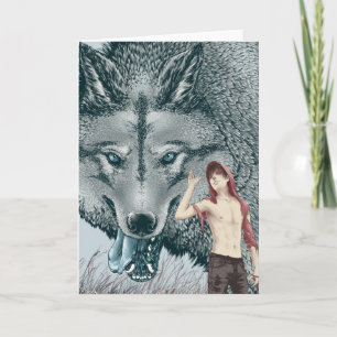 CARTÃO RED GREETINGS CARD