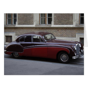 Cartão Red Jaguar Mark IX