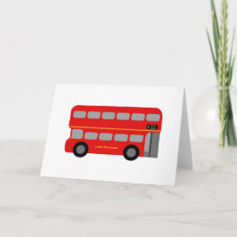 Cartão Red London Bus