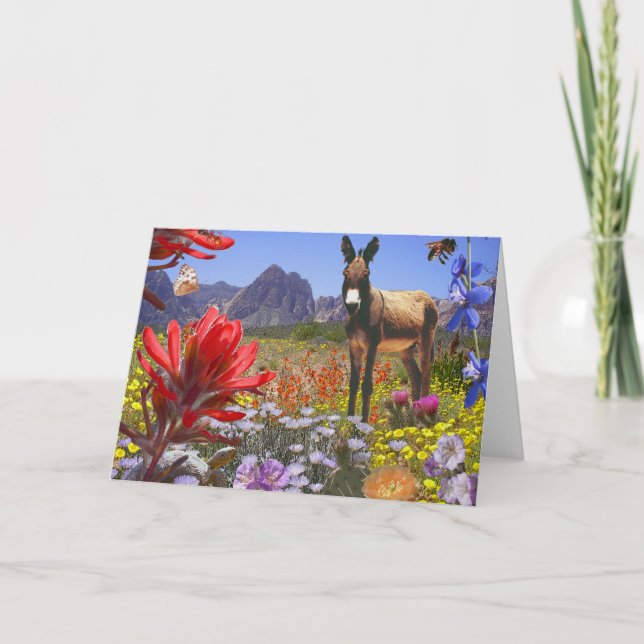 Cartão Red Rock Canyon fantasy (Frente)