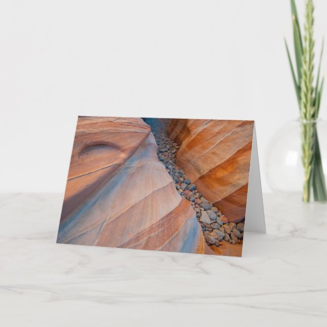 Cartão Red Rock Valley of Fire State Park Nevada (Frente)