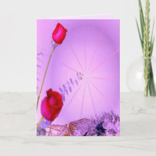 Cartão Red Roses - Thinking of You Card