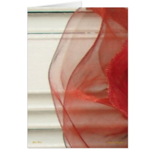 Cartão Red Veil - Card- # 2 (Frente)