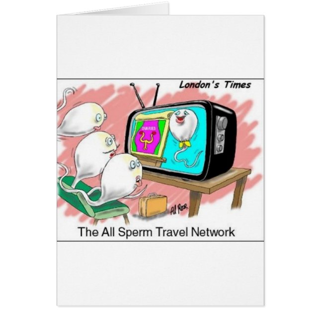 Cartão Rede de Viagem de Fertilização (Frente)