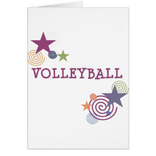 Cartão Redemoinho do voleibol