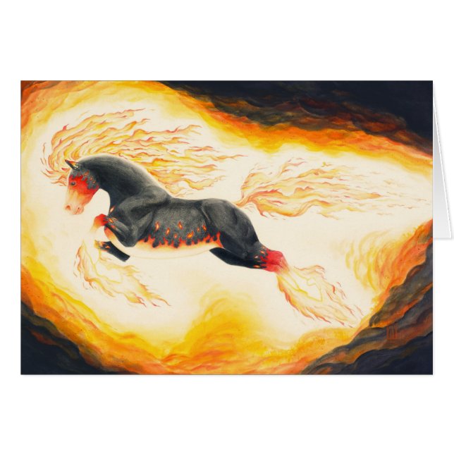 Cartão Redesign do pesadelo (Frente Horizontal)