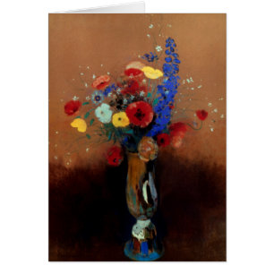 Cartão Redon: Flores Selvagens, C1912