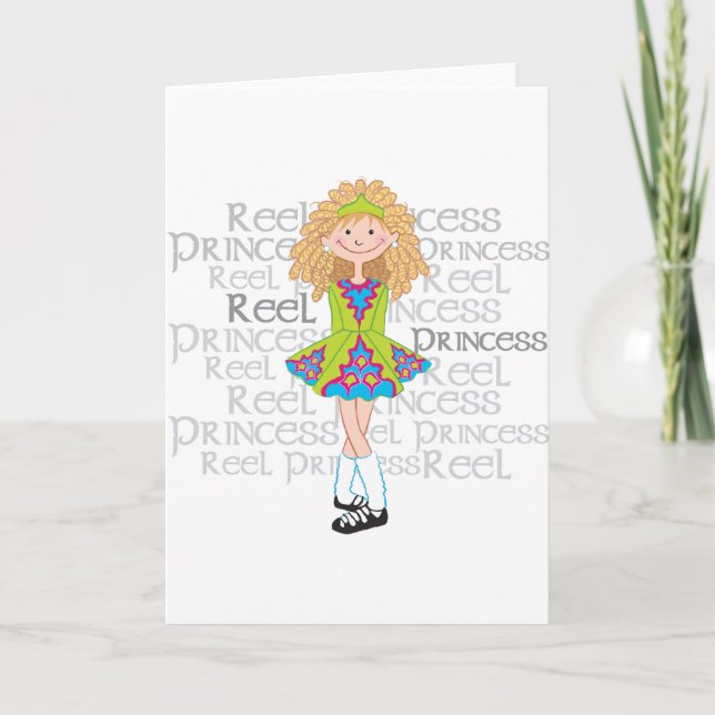 Cartão Reel Blonde (Frente)