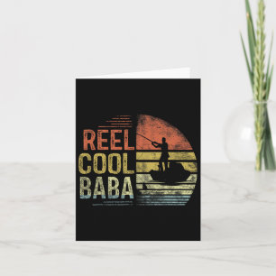 Cartão Reel Legal Baba Pesca Presente Baba Aniversário Vi