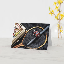 Cartão Reel Memória Sua Própria Foto Da Aventura De Pesca