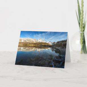 Cartão Reflection Of Patagonia