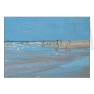 Cartão Reflexão azul Montalivet