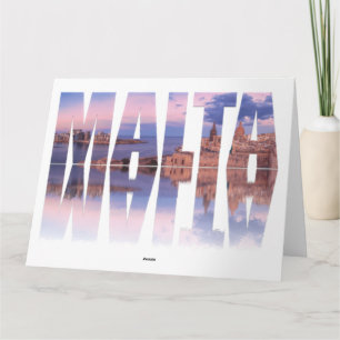 Cartão Reflexão sobre o texto da cidade antiga de La Vale