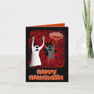 Cartão Reflexões assustadores