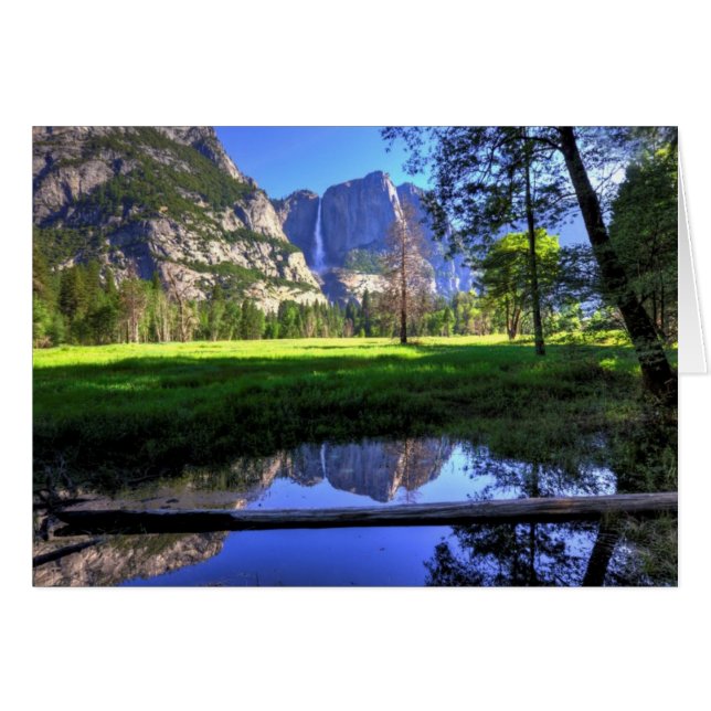 Cartão Reflexões de quedas (Frente Horizontal)