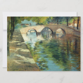 Cartão Reflexões no Canal