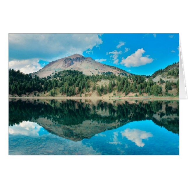 Cartão Reflexões No Lago Helen (Frente Horizontal)