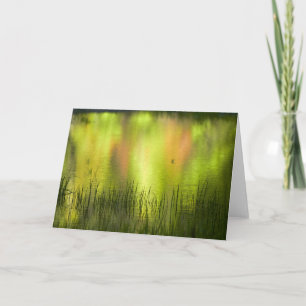 Cartão Reflexões no lago Mirror Yosemite