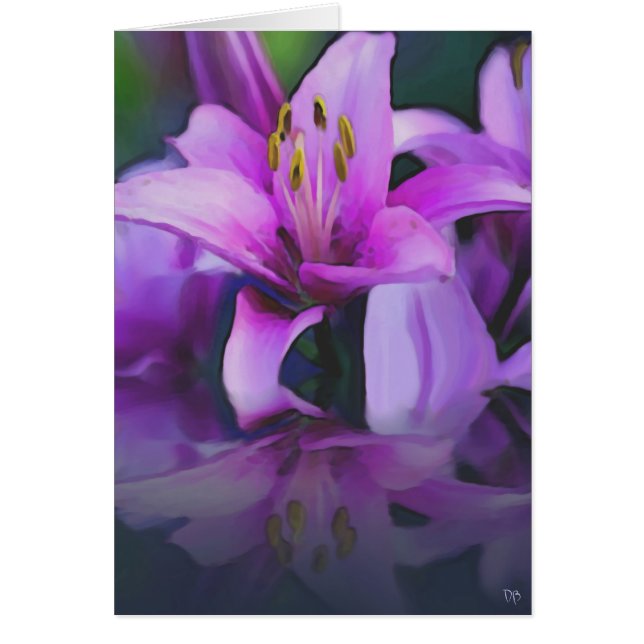 Cartão Reflexões Reais (Frente)