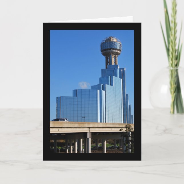 Cartão Reflexos de Dallas (Frente)