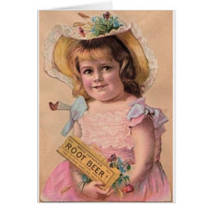 Cartão Refrigerante root beer