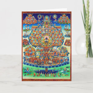 Cartão refuge tree kagyu tradition Card