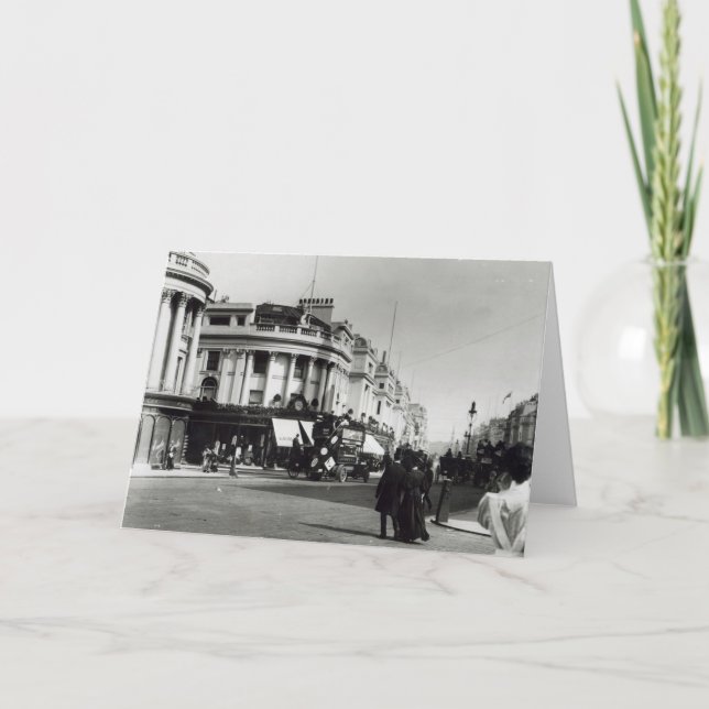 Cartão Regent Street, London, c.1900 (Frente)