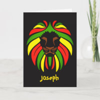 Reggae Music Rasta Cores Personalizadas Nome Anive