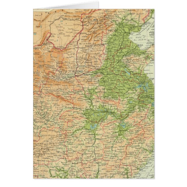 Cartão Região de Pequim da China (Frente)