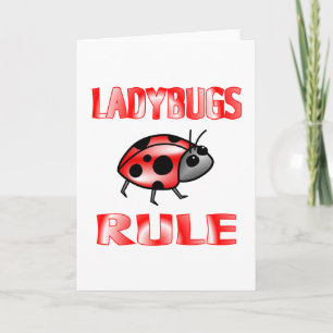 CARTÃO REGRA LADYBUGS