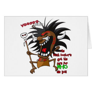 Cartão REGRAS do Voodoo com Tagline