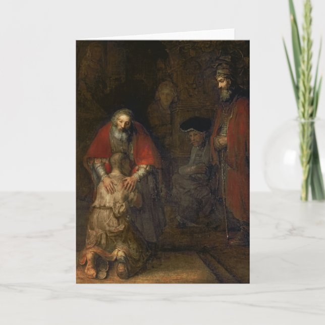 Cartão Regresso do Filho Prodígio, c.1668-69 (Frente)