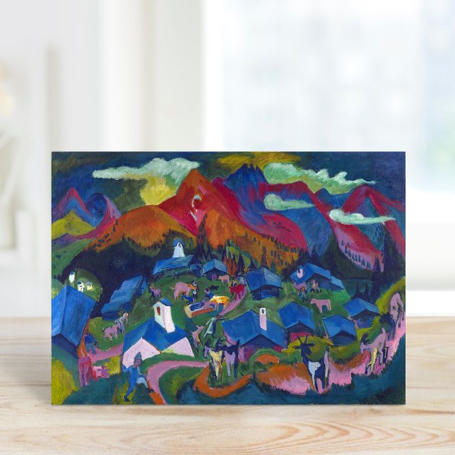 Cartão Regresso dos animais | Ernst Ludwig Kirchner (Criador carregado)