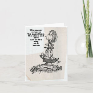 Cartão rei arthur