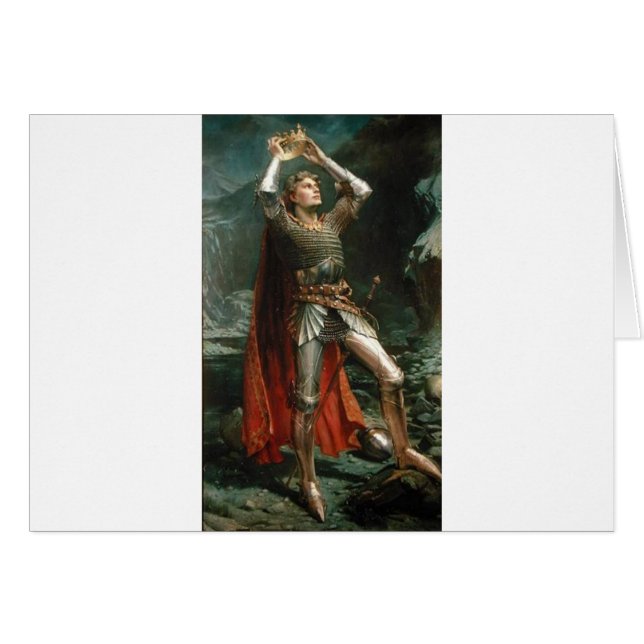 Cartão Rei Arthur (Frente Horizontal)