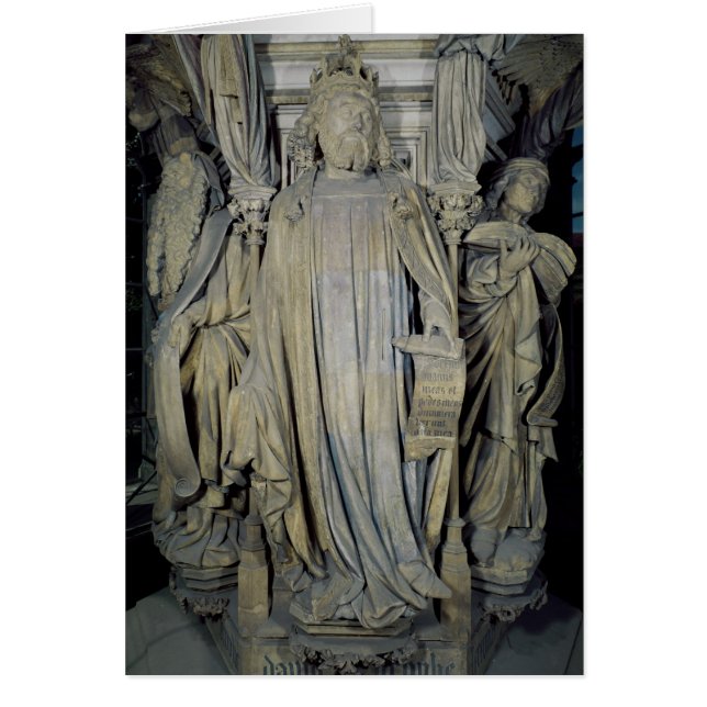 Cartão Rei David, Moses e Jeremiah (Frente)