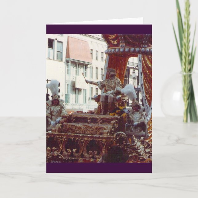 Cartão Rei de Rex do carnaval 1983 (Frente)