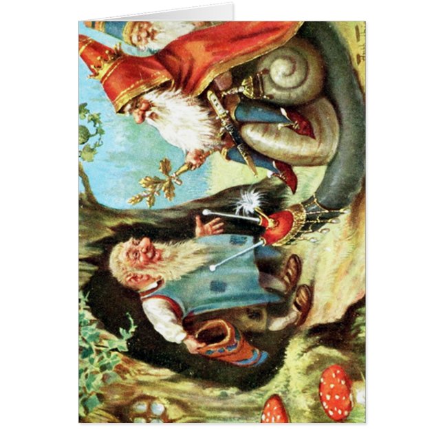 Cartão Rei dos Gnomos (Frente)