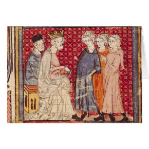 Cartão Rei Philippe Eu, Grandes Chroniques de France