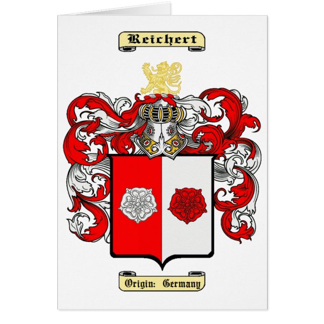 Cartão Reichert (Frente)