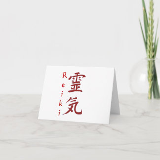Cartão reiki-card