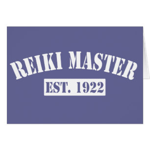 Cartão Reiki Master