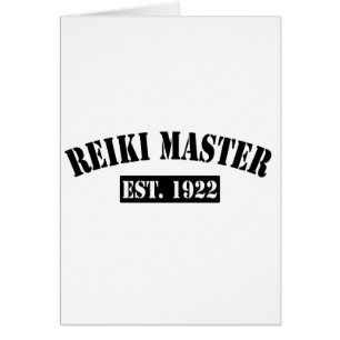 Cartão Reiki Master