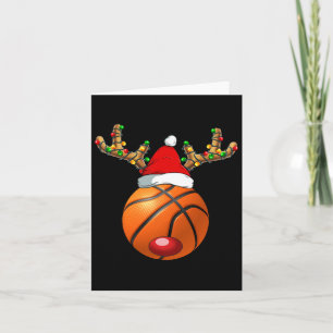 Cartão Reindedo De Natal Rosto Bysketbyll Natal Para M