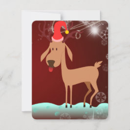 Cartão Reindeer