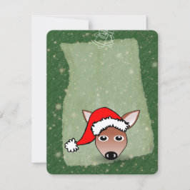 Cartão Reindeer
