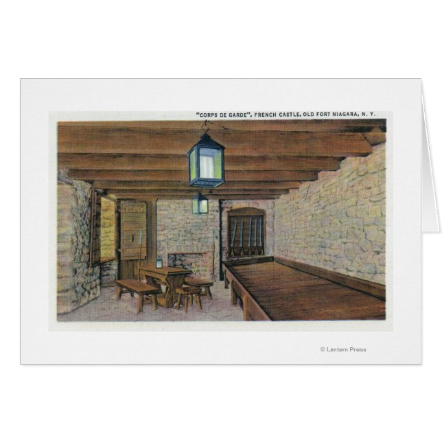 Cartão Reino Unido, Barramentos Franceses, Powder Magazin (Frente Horizontal)