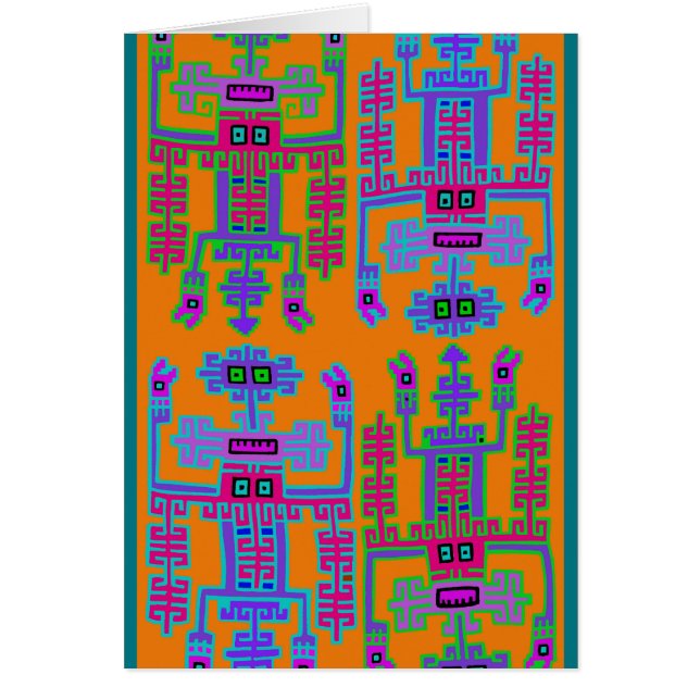 Cartão Reis do Peru (Frente)