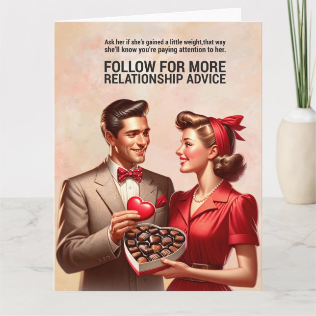 Cartão Relationship Advice (Frente)
