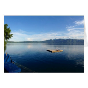 Cartão relaxamento de apóio